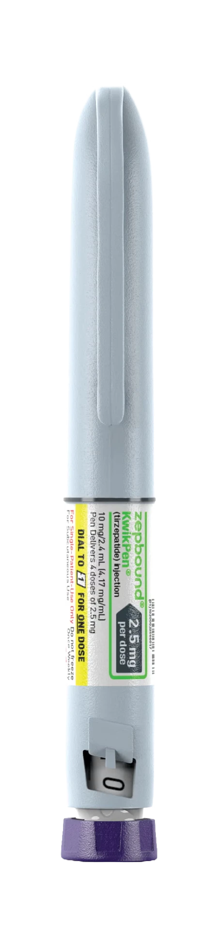 Approved product photo of a Zepbound KwikPen